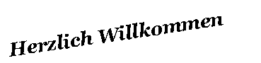 Textfeld:  Herzlich Willkommen